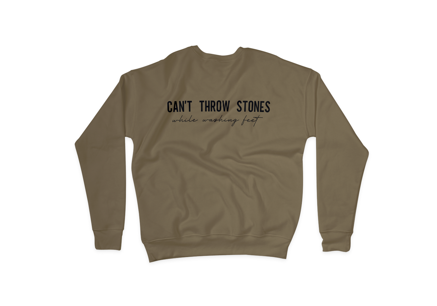 Can't Throw Stones Crew Comfort Colors